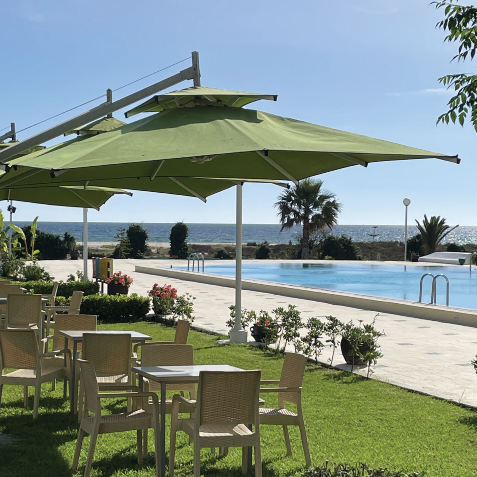 Accès piscine