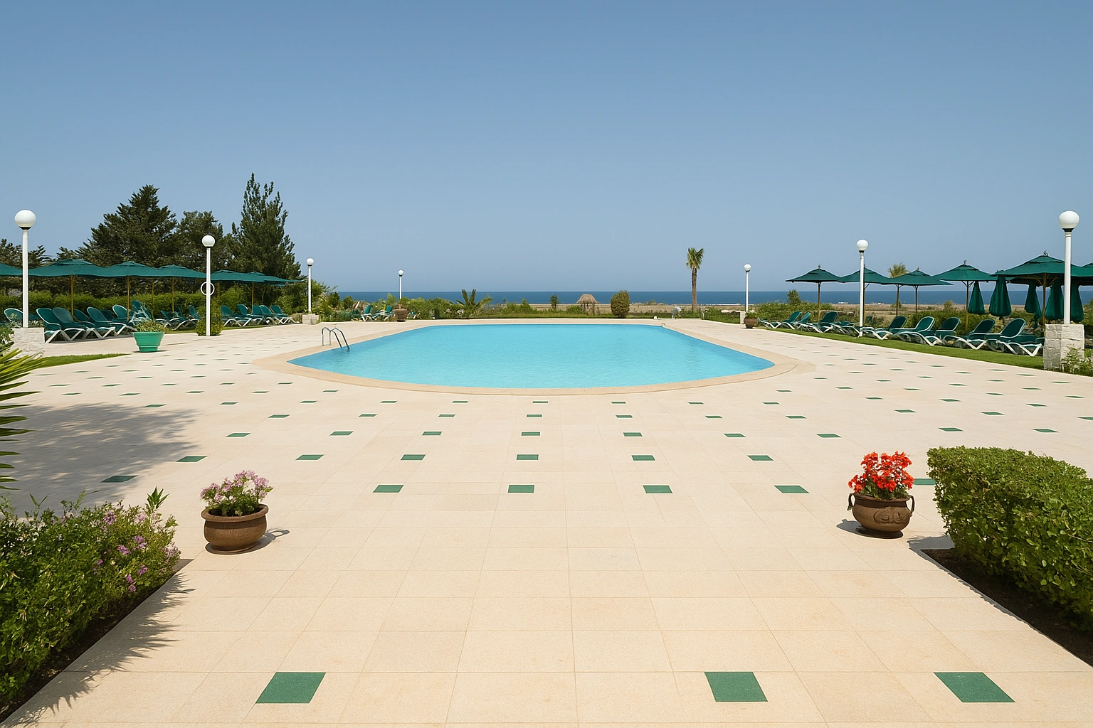 Resort Bizerte Piscine